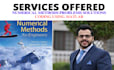 solve numerical analysis problems and do matlab coding