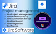 provide complete project management business analysis and jira setup services