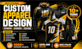 design custom sportswear, streetwear, and fashion apparel mockups