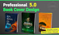 design a creative print book cover or kindle