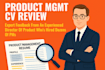 review your product management CV
