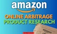 do amazon online arbitrage product research