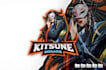 design creative esport mascot kitsune logo