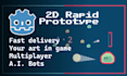 prototype your 2d game idea in godot
