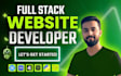 build website, full stack developer and website development