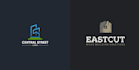 do  modern real estate 3d business logo design