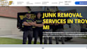 generate a junk removal website, attic, dumpster rental, cleaning website
