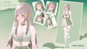 v tuber design, live 2d model, live2d character design, 2d vtuber, 2d v tuber 2d
