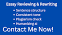 review and rewrite your essay