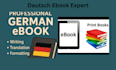 ghostwrite a perfect german text, ebook, blogarticle, deutsch
