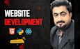 build a modern responsive website as a professional next js developer