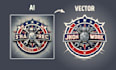 fix and remake your ai logo