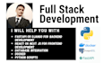 full stack development react next js fastapi django databases