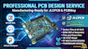 design manufacturing ready professional pcb schematics for jlc pcbway