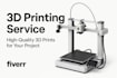 supply a high quality 3d printing service for custom parts or mass production