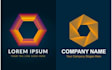 design unique, origami, polygonal, geometric, low poly logo
