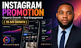do instagram promotion, growth and organic instagram marketing