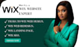 figma to wix website design wix website redesign wix website development