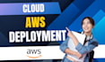 build and deploy your web application on cloud  AWS and cicd