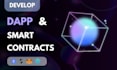 develop full stack web3 dapp with smart contract and frontend