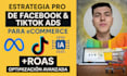 create a pro strategy for facebook y tiktok ads for ecommerce