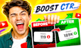 design a premium thumbnail that gets high CTR