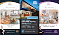 design ads and post for real estate businesses