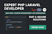 develop, fix, and customize PHP laravel websites