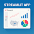 create modern ai ml integrated web app with streamlit