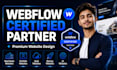 design, redesign, or develop webflow website, webflow expert