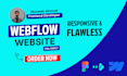 build a responsive webflow website with cms and SEO optimization