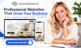 squarespace website redesign squarespace website design squarespace landing page