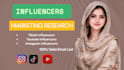 get email list of best micro instagram influencers for marketing