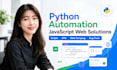 build python automation and web scraping scripts