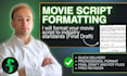 format your movie script to industry standards final draft