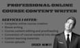 ghostwrite ebook online course, online course creation, course content creation