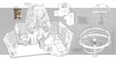 design 2d environment or interior concept art