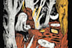 create a linocut illustration