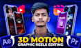 edit eye catching motion graphics reels shorts and tiktoks