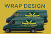 do professional van wrap, vehicle wrap, car wrap design