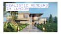professional 3d rendering visualization in lumion