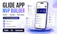 build fix glide adalo softr mvp mobile app, airtable database automation expert