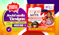 design engaging social media post, graphics of any kind