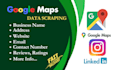 do google map scraping, b2b leads generation, web scraper