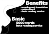 a service of beta reading