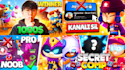 design professional brawl stars thumbnails for 10 USD