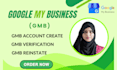 create verify and reinstate google my business gmb profile