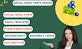 design social media posts and ads by canva