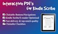 convert your print ready PDF book into an interactive kindle scribe format PDF