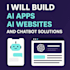 build ai apps, websites, and chatbot solutions
